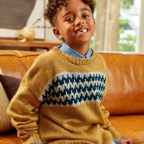 EverydayDK KidsChevronPullover 2