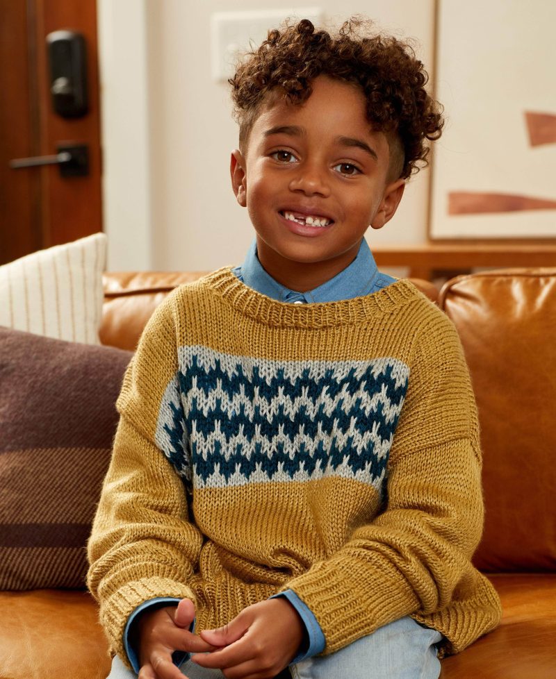 EverydayDK KidsChevronPullover 3