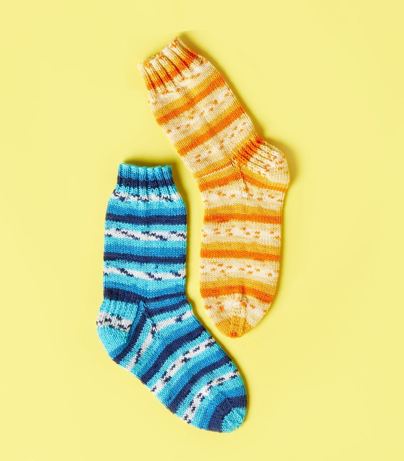 Fruits KidsKnitSocks 2