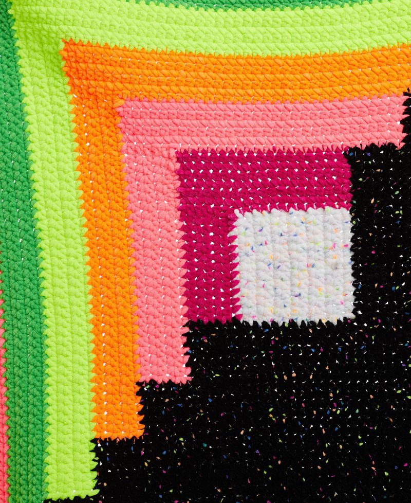 ParfaitChunkyPomPom ParfaitChunkyNeons NeonLogCabinBlanket 3