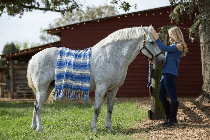 Rodeo Ombre Stripe Blanket 3