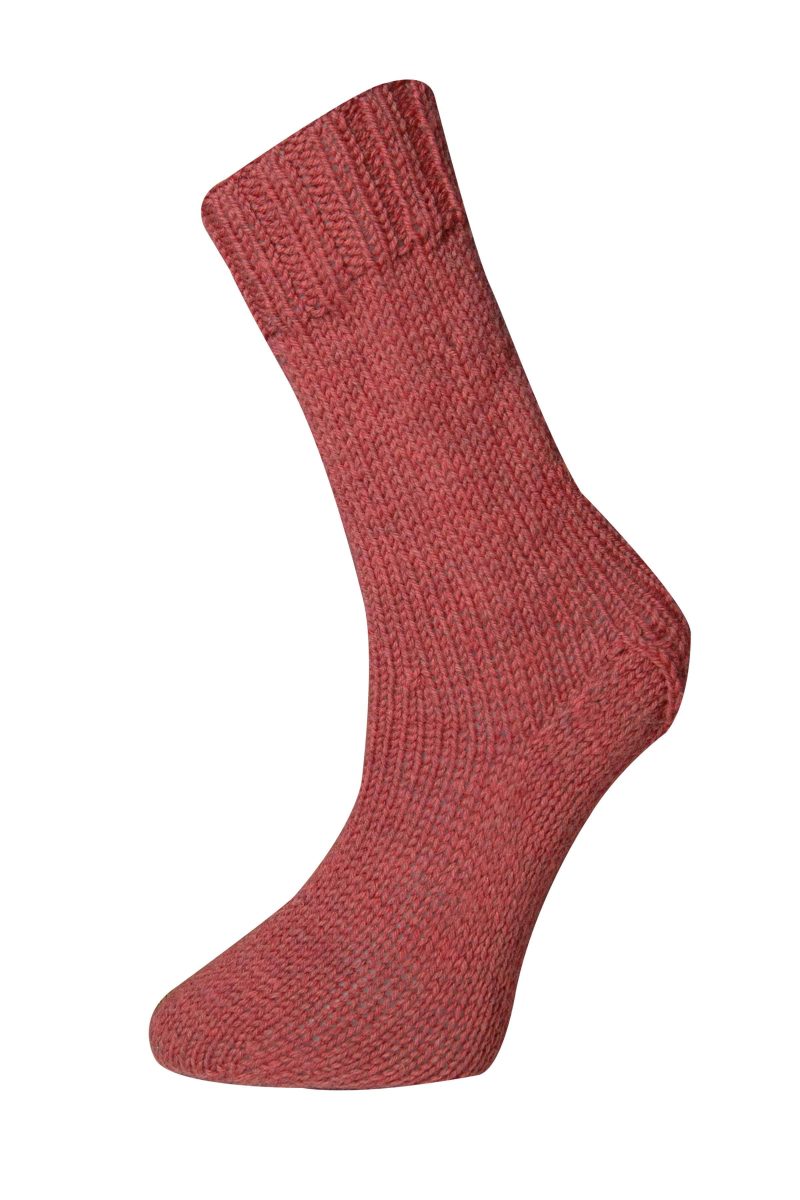 S 848RoseHeather sock