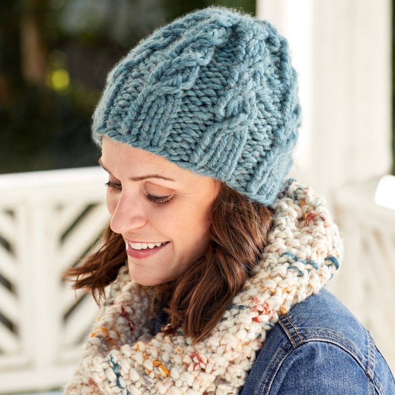 SoWoolly MockCableBeanie 969