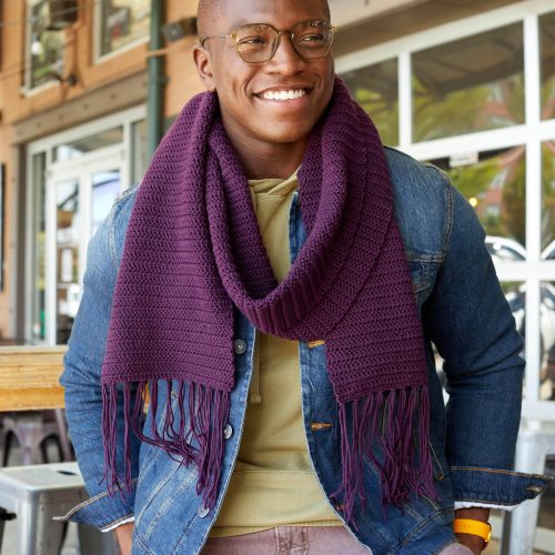 StitchPlease SuperwashExtraFineMerino HerringboneHillsScarf 8