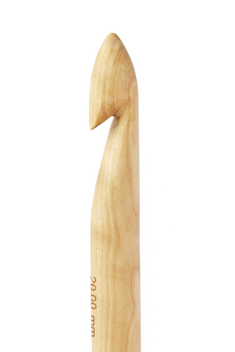 single ended jumbo birch crochet hook3copy